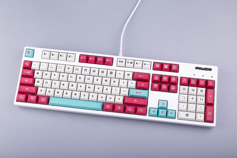 Illustration for article titled Hyper Light Drifter Keycap Set Shouldn't Be Too Hard To Type On